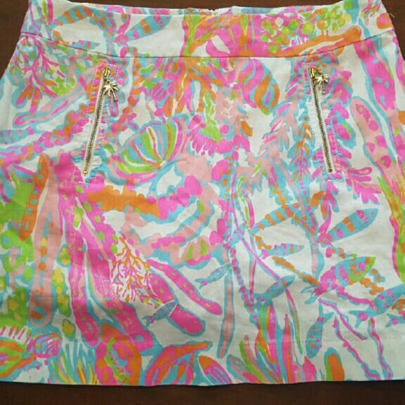 SOLD. Lilly pulitzer scuba to cuba skort