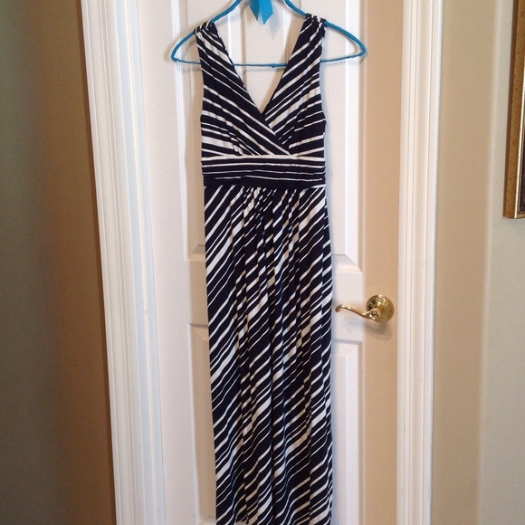Ann Taylor Maxi Dress Petite Small