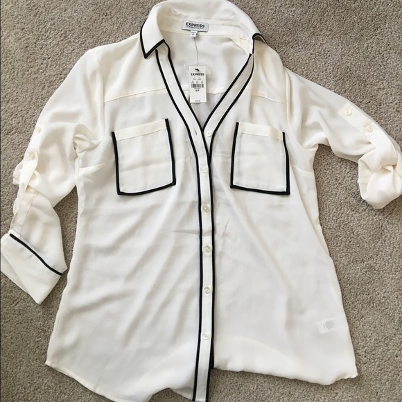 Express sheer blouse