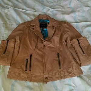Sanctuary clothing leather jacket size large