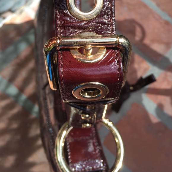 Dolce & Gabbana eel leather brown tote - Picture 2 of 4