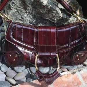 Dolce & Gabbana eel leather brown tote