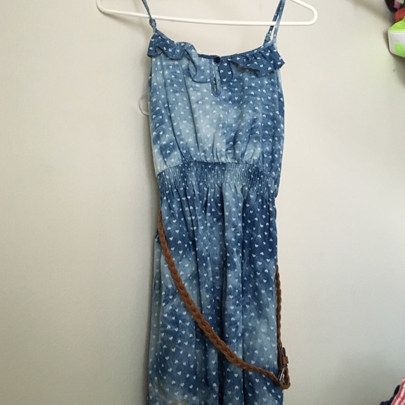 Blue dress
