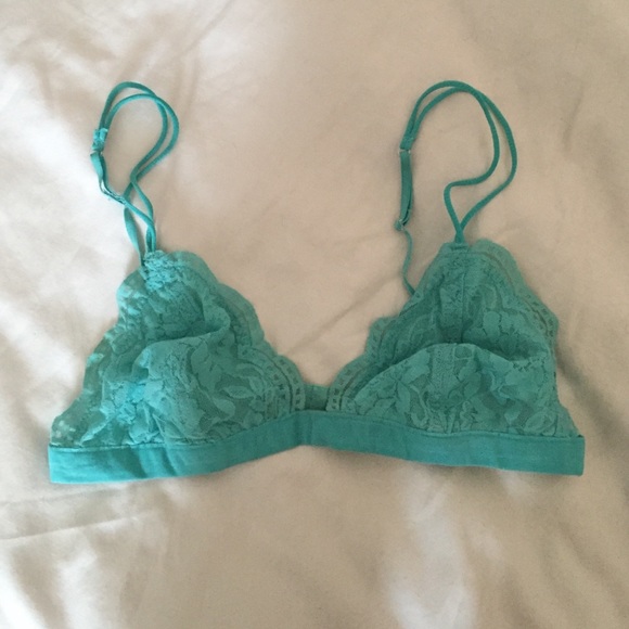 Urban Outfitters Other - Lace Turquoise Urban Outfitters Bralette Bra Cami