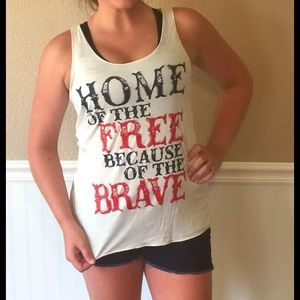 "Home of the Free, Because of the Brave" ❤️