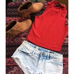 Crop Turtle Neck | Small