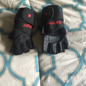 Harbinger workout gloves
