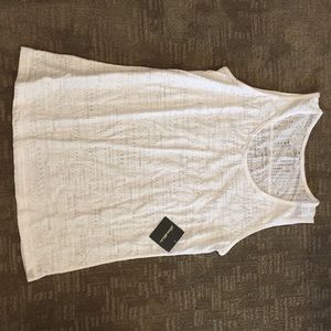 Eddie Bauer, white tank top