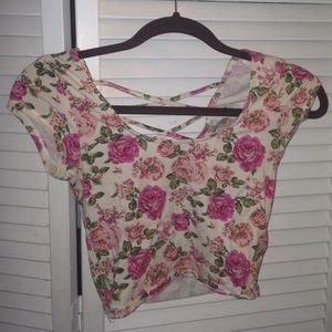 Pink Rose forever 21 Crop, never worn!