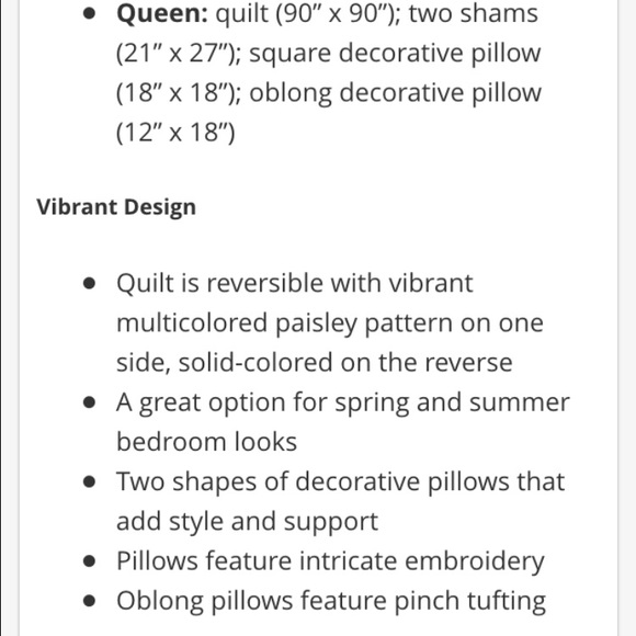 SOLD‼️‼️ Reversible Quilt Set - Picture 4 of 4