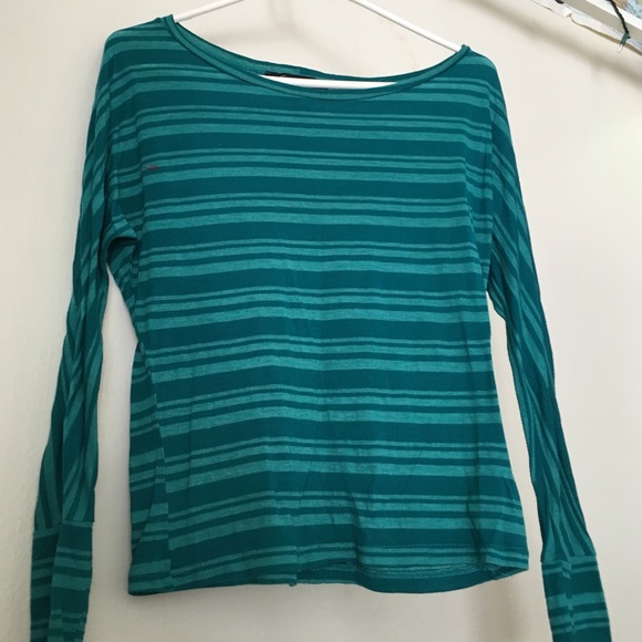 Blue long sleeve shirt