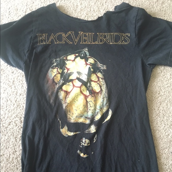 Meet & Greet Black Veil Brides Shirt (CUT NECK)