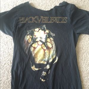 Meet & Greet Black Veil Brides Shirt (CUT NECK)