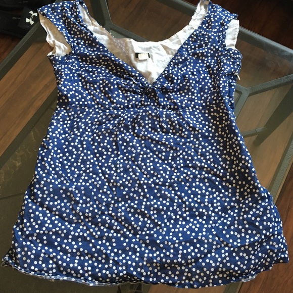 Polka dot top