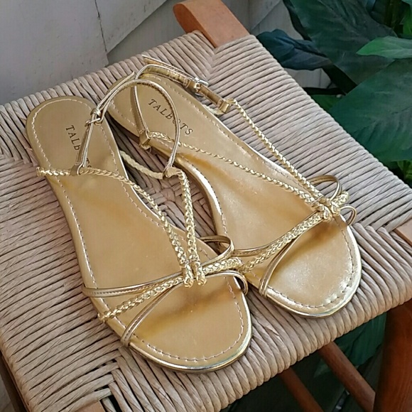 Gold Sandals