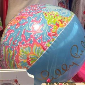 Lilly Pulitzer beach ball