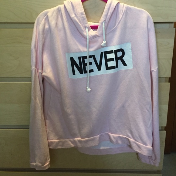 pink sweatshirt