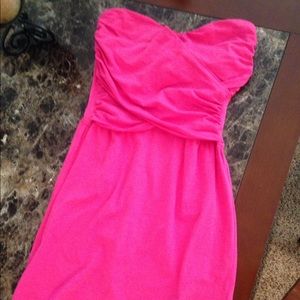 Strapless dress