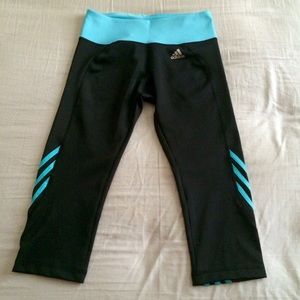 NEW Adidas Climalite Capri workout pants