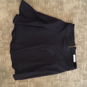 Black mini skirt. Lush size medium.