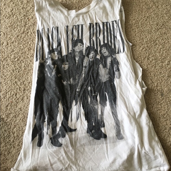 Black Veil Brides custom Muscle Tee