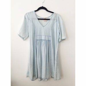 Anthropologie Chambray Dress