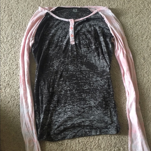 Pink Long Sleeve, Sheer
