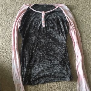 Pink Long Sleeve, Sheer