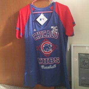 Chicago Cubs majestic women's shirt