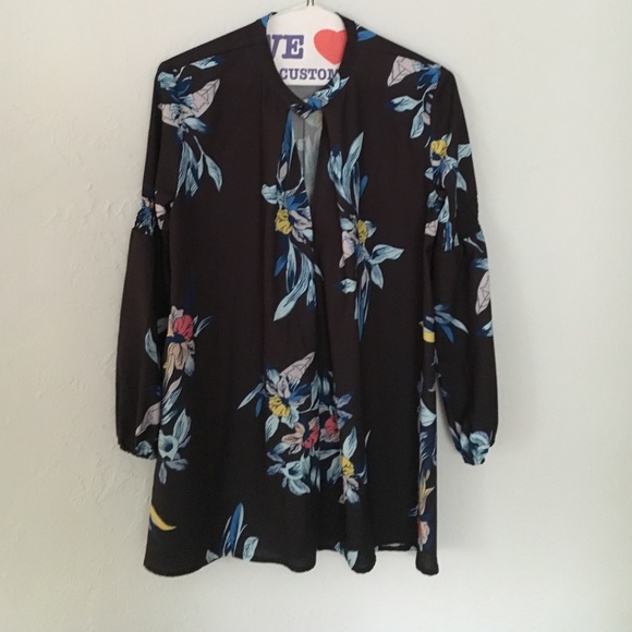 Floral print dress