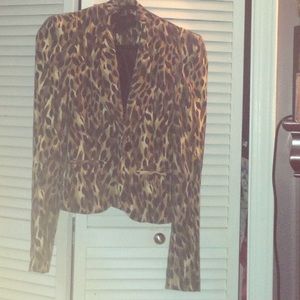 Fierce Kardashian Cheetah blazer