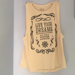 tank top/ graphic tee