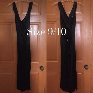 Black cocktail dress