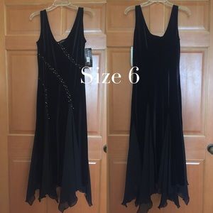 Black Velvety Dress