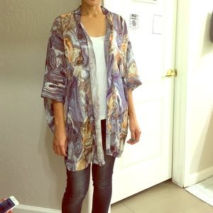 Chiffon, Kimono style