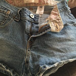 Excellent cond. slouch/boyfriend fit denim shorts