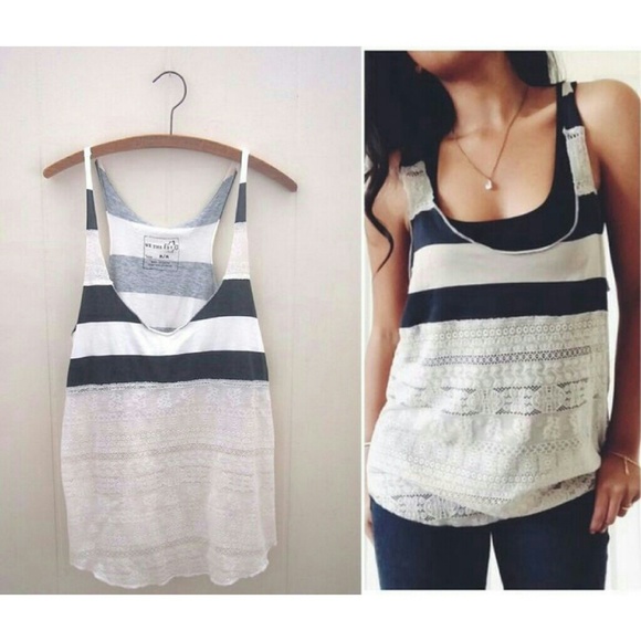 Free People Lace Top