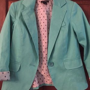 Turquoise metaphor blazer! Never worn!
