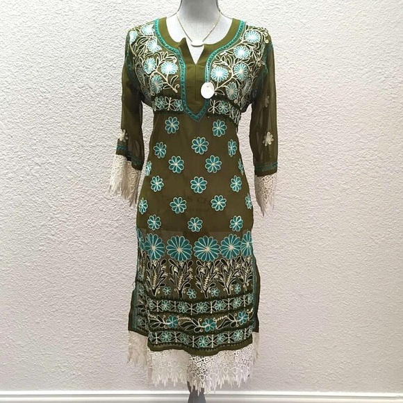 Oh, the beauty tunic/swimsuit coverup - Picture 2 of 4