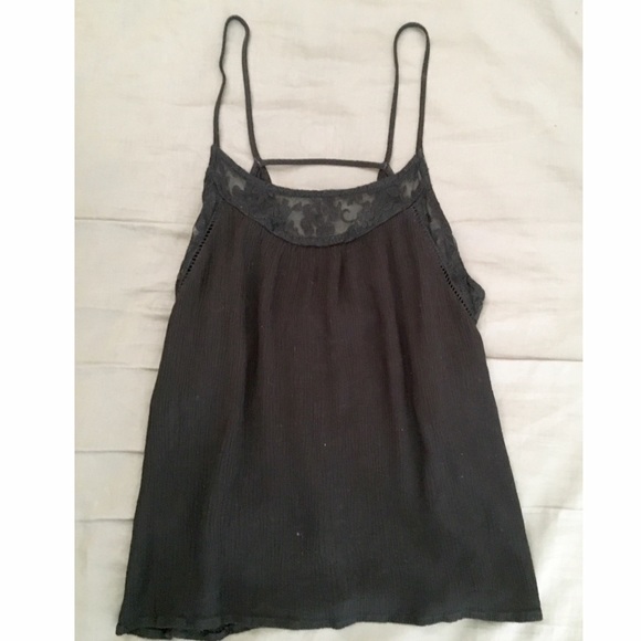 Chloe K black lace top