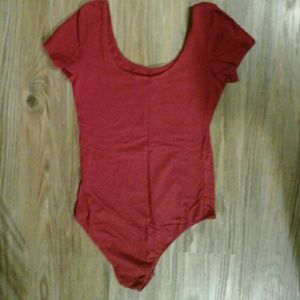 Forever 21 Red bodysuit