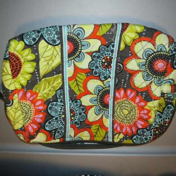 Vera Bradley large cosmetic bag