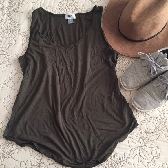 Old Navy Tops - Old Navy Olive Tank - M