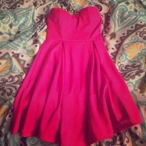 Hot Pink Mini Dress