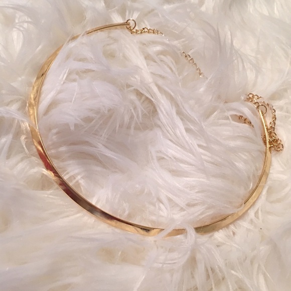 Circle Metal Choker - Picture 2 of 2