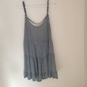 Black and white striped Brandy Melville dress