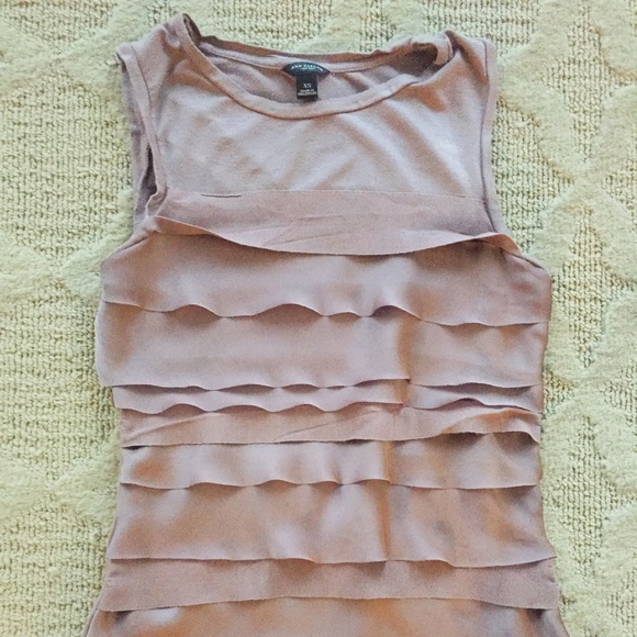 Sleeveless Top with Satin Details