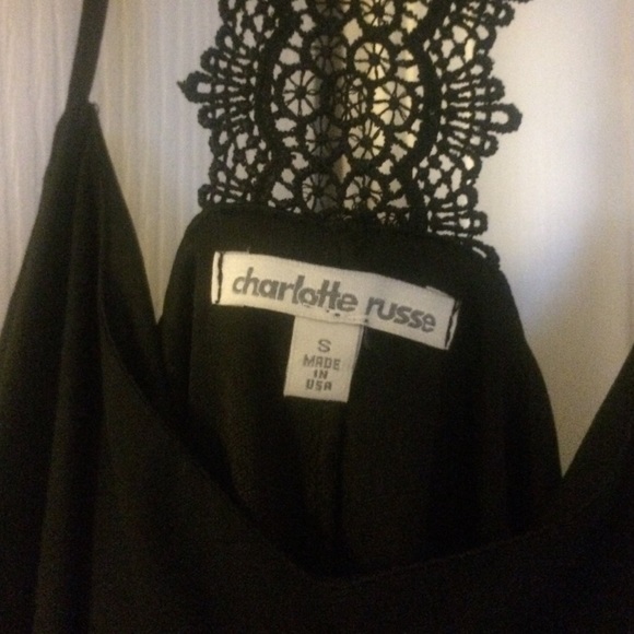 Black Charlotte Russe dress - Picture 2 of 3