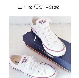 White Converse
