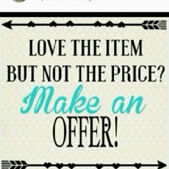 All offers considered